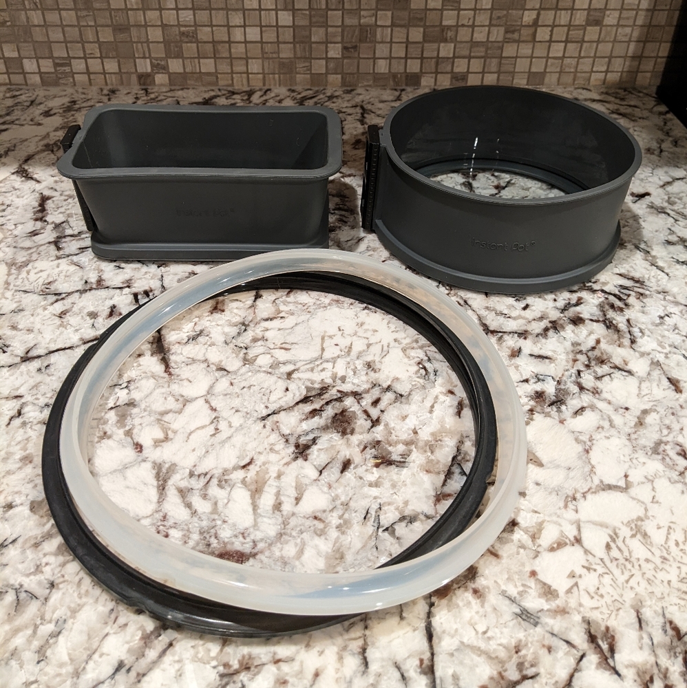 Instant Pot Cake Pan, Loaf Pan and Sealing Rings
